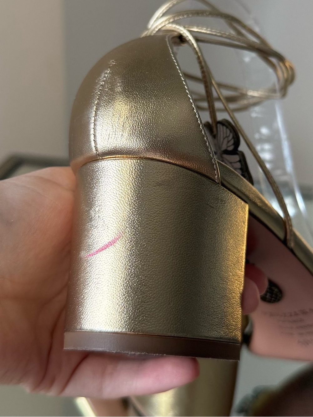Aquazzura Papillon Sandal 50 $995 40.5 - Picture 12 of 14